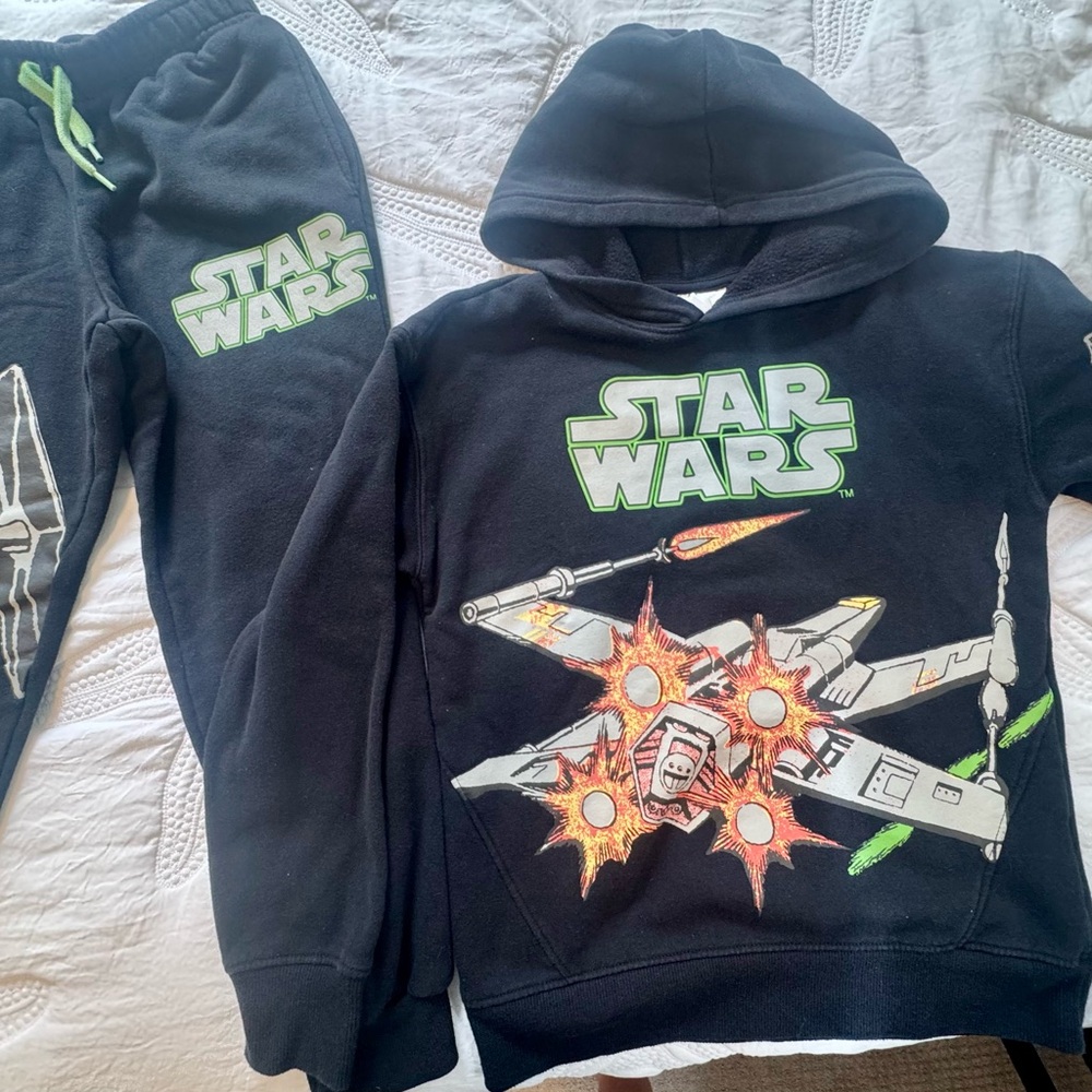 Disney Star Wars hoodie and jogger and set